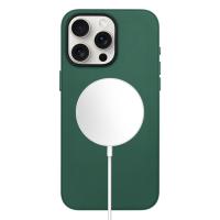 Чехол Leather Case with MagSafe KZDOO Mag Noble Collection для iPhone 15 Pro Max 6.7", зеленый (5) фото