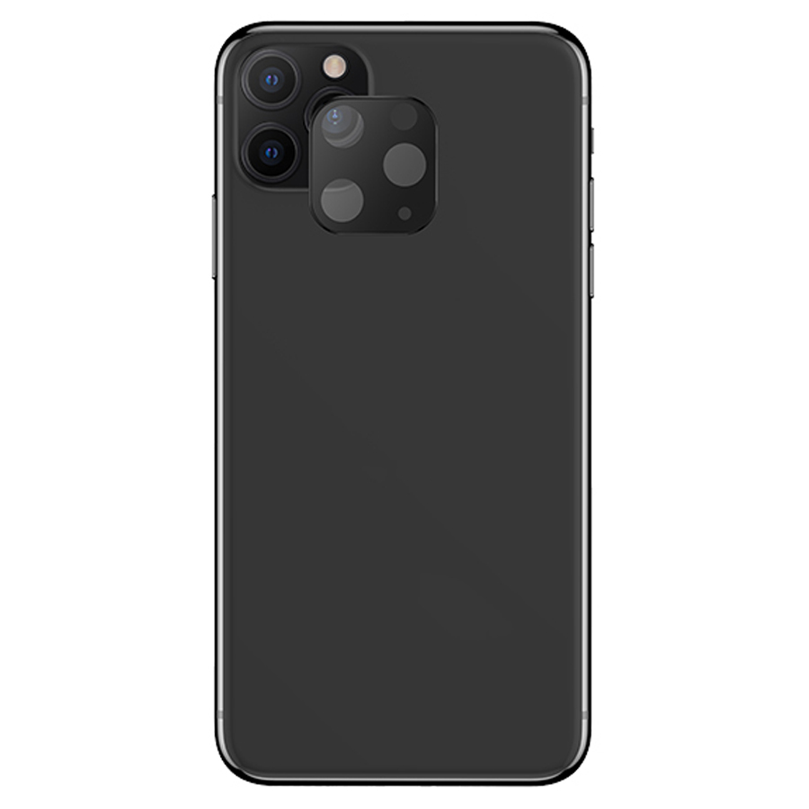 Защитное стекло на заднюю камеру HOCO A18 для iPhone 11 Pro/11 Pro Max, черный фото