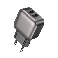Сетевое зарядное устройство BOROFONE BAS51A Absolute 2xUSB, 2.4A, черный фото