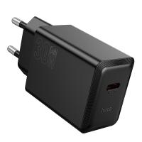 Сетевое зарядное устройство HOCO N70 Nuevo 1xUSB-C, 30W, черный фото