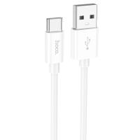 Кабель USB HOCO X87 Magic USB - Type-C, 3A, 1 м, белый фото