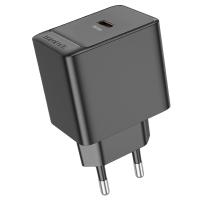 Сетевое зарядное устройство BOROFONE BAS15A Erudite 1xUSB-C, 30W, черный фото