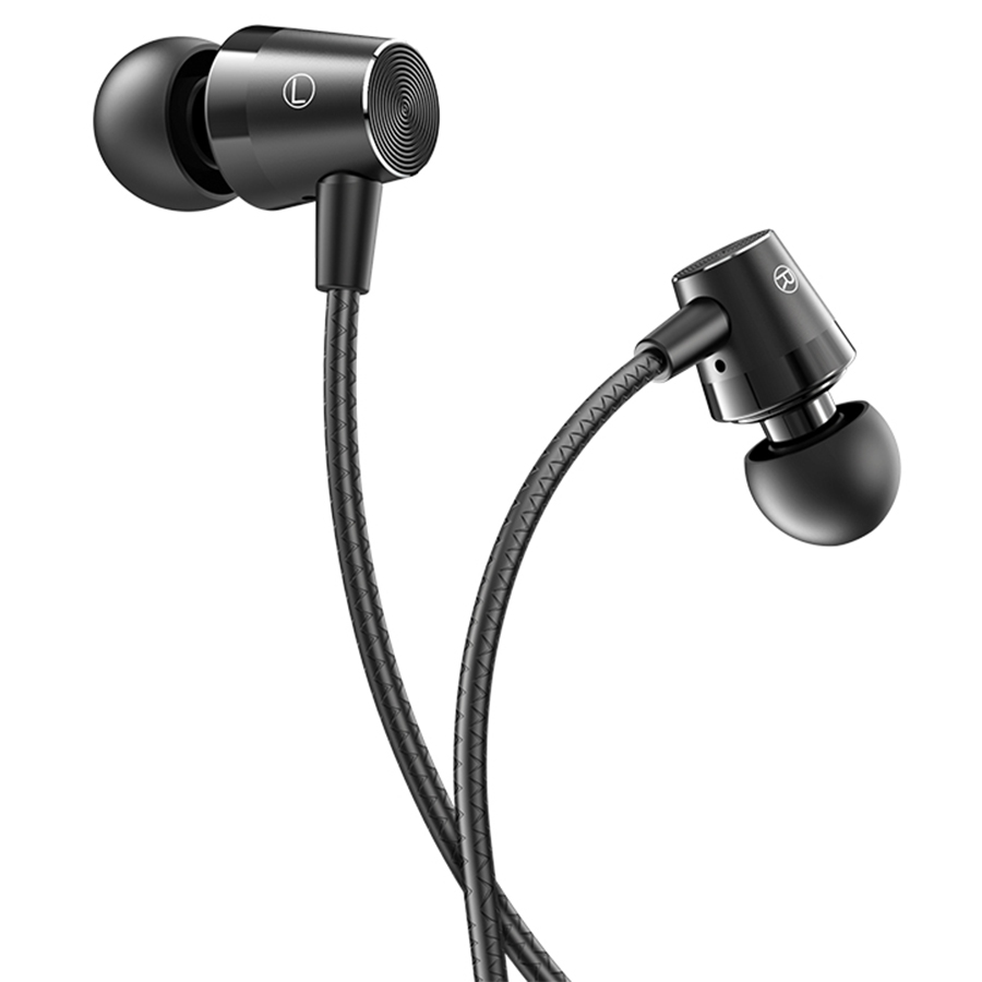 Проводные наушники HOCO M79 Cresta, Jack 3.5mm, 1.2 м, черный фото