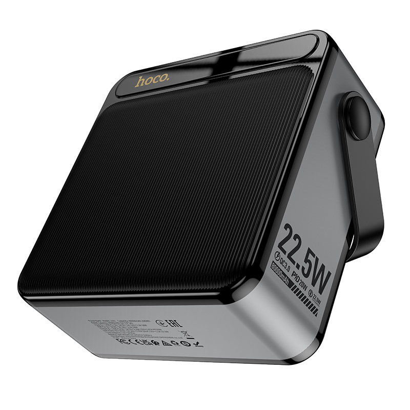 Портативный аккумулятор HOCO J161 Fully , 22.5W, 80000 мА⋅ч, серый металлик фото