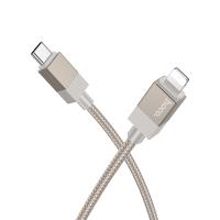 Кабель USB-C HOCO X110 Honorific Type-C - Lightning, 27W, 1 м, золотой фото