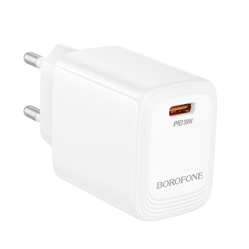 Сетевое зарядное устройство BOROFONE BN28 Fuente 1xUSB-C, 30W, белый фото