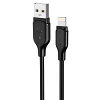 Кабель USB BOROFONE BX42 Encore USB - Lightning, 2.4А, 1 м, черный оптом недорого с доставкой Кабель USB BOROFONE BX42 Encore USB - Lightning, 2.4А, 1 м, черный фото