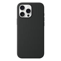 Чехол Silicone Case with MagSafe и Анимация цвета для iPhone 16 Pro Max (6.9"), черный (1) фото
