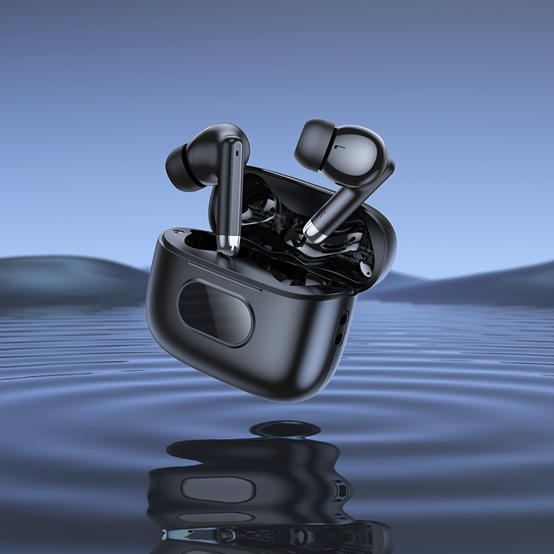 Беспроводные наушники TWS HOCO EQ2 Plus, Bluetooth 5.4, черный фото