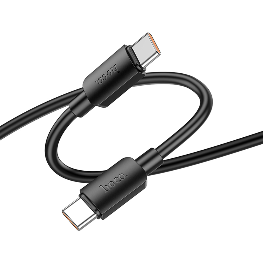 Кабель USB-C HOCO X96 Hyper Type-C - Type-C, 3A, 100W, 1 м, черный фото