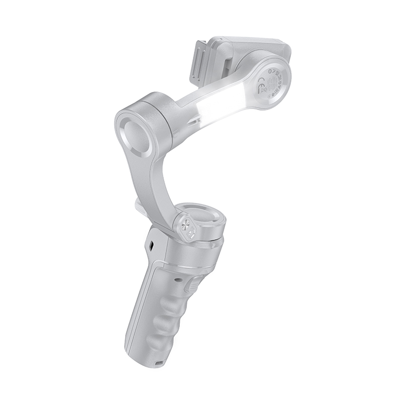 Стабилизатор HOCO K24 Support, встроенный аккумулятор, серый фото