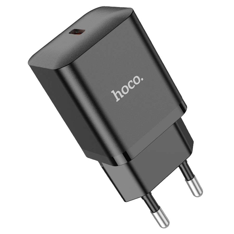Сетевое зарядное устройство HOCO N27 Innovative 1xUSB-C, 20W, черный фото