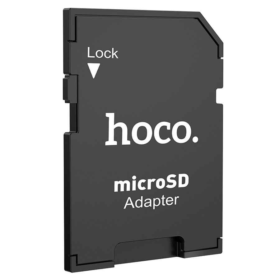 Переходник/Адаптер HOCO HB22 Card reader SD - TF, черный фото
