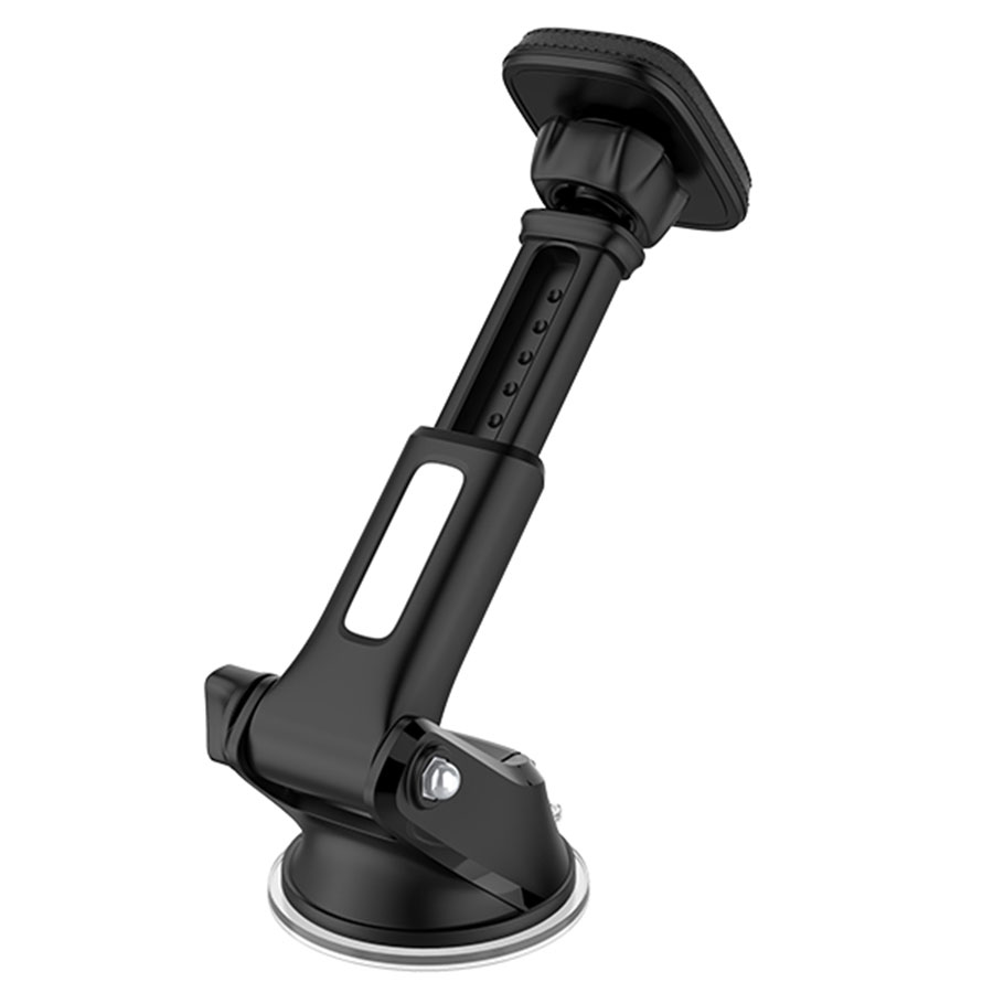 Автомобильный держатель HOCO CA42 Cool Journey, магнитный, на приборная панель/лобовое стекло, черный+красный фото