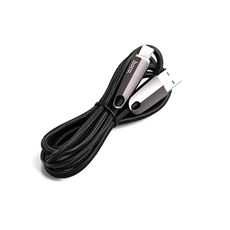 Кабель USB HOCO U35 Space shuttle USB - MicroUSB, 2.4А, 1.2 м, черный оптом недорого с доставкой Кабель USB HOCO U35 Space shuttle USB - MicroUSB, 2.4А, 1.2 м, черный фото