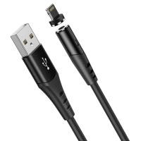 Кабель USB HOCO X60 Honorific USB - Lightning магнитный, 2А, 1 м, черный фото
