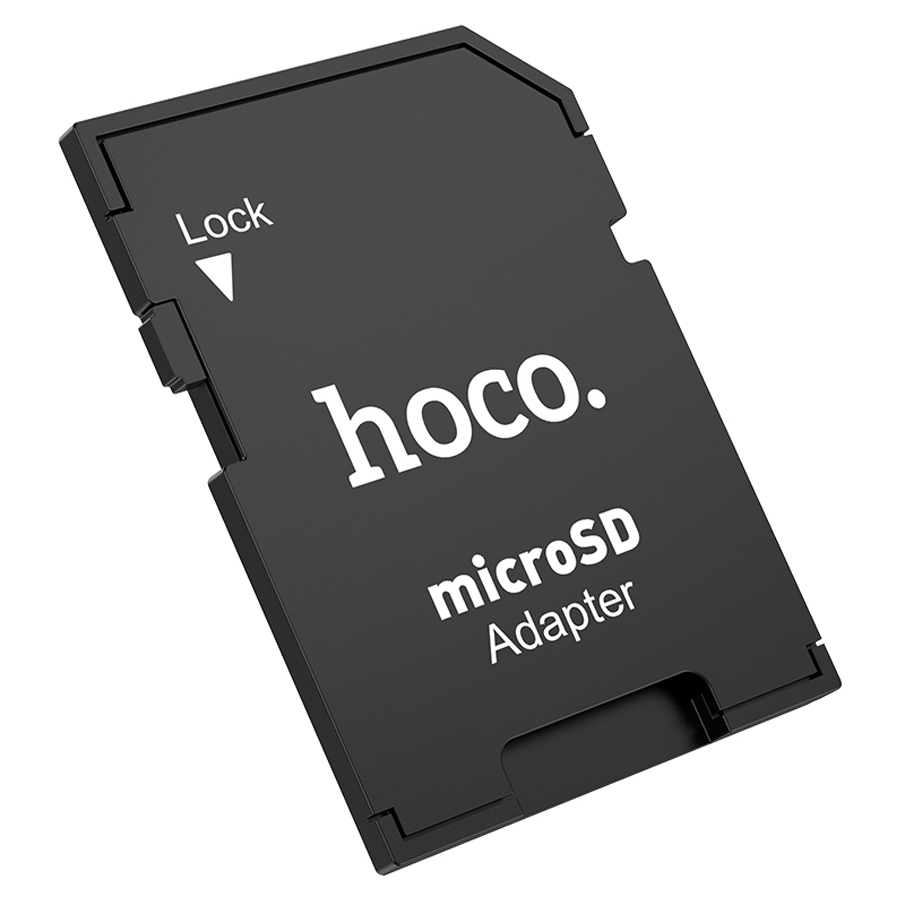 Переходник/Адаптер HOCO HB22 Card reader SD - TF, черный фото