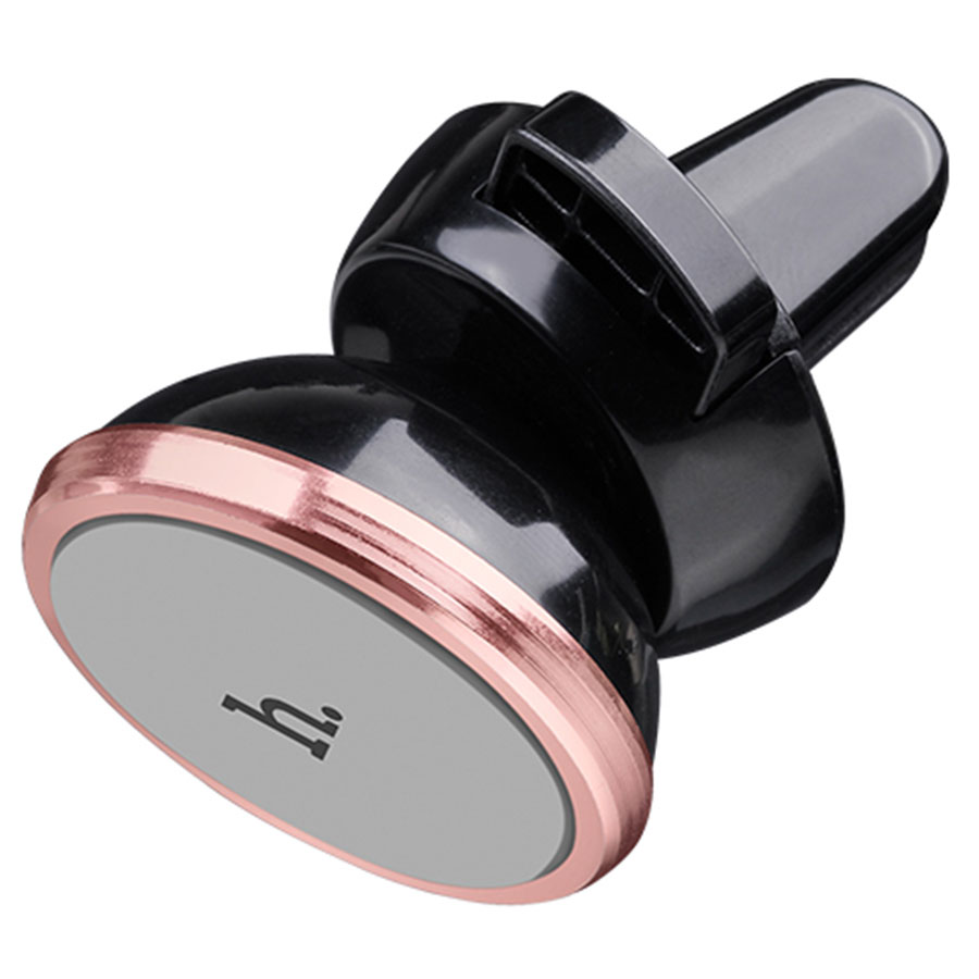 Автомобильный держатель HOCO CA3 Outlet, магнитный, на воздуховод, черный+серый фото