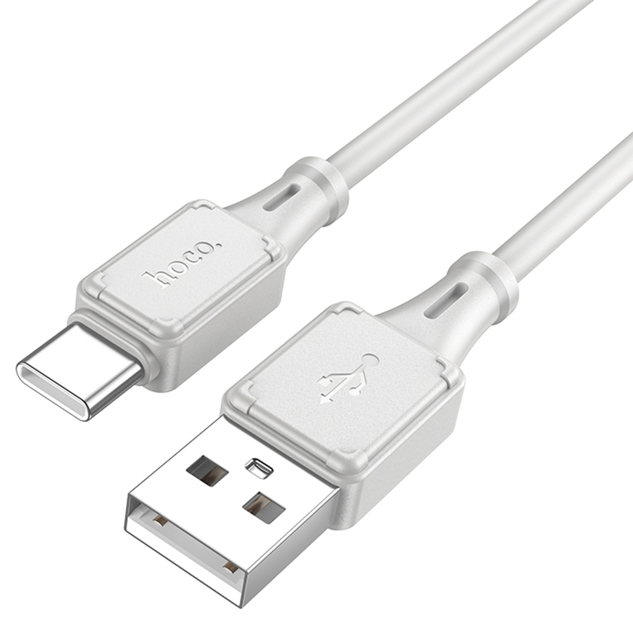 Кабель USB HOCO X101 Assistant USB - Type-C, 3A, 1 м, серый оптом недорого с доставкой Кабель USB HOCO X101 Assistant USB - Type-C, 3A, 1 м, серый фото