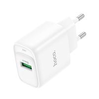 Сетевое зарядное устройство HOCO C140A Smart 1xUSB, 18W, белый фото