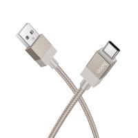 Кабель USB HOCO X110 Honorific USB - Type-C, 3A, 1 м, золотой фото