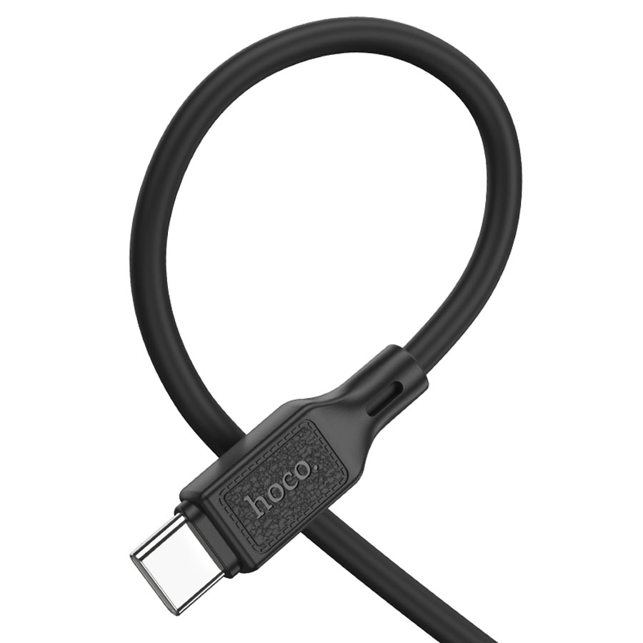 Кабель USB HOCO X90 Cool USB - Type-C, 2.4А, 1 м, черный фото