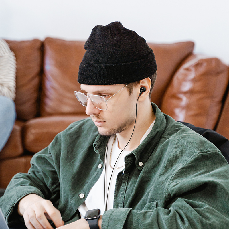 Проводные наушники BOROFONE BM100 Pro Fuente, Jack 3.5mm, 1.2 м, черный фото