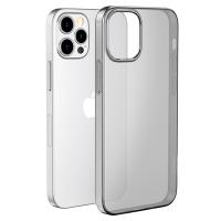 Чехол HOCO TPU Light Series для iPhone 12 Pro Max 6.7", темно-прозрачный фото