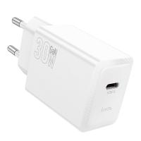Сетевое зарядное устройство HOCO N70 Nuevo 1xUSB-C, 30W, белый фото