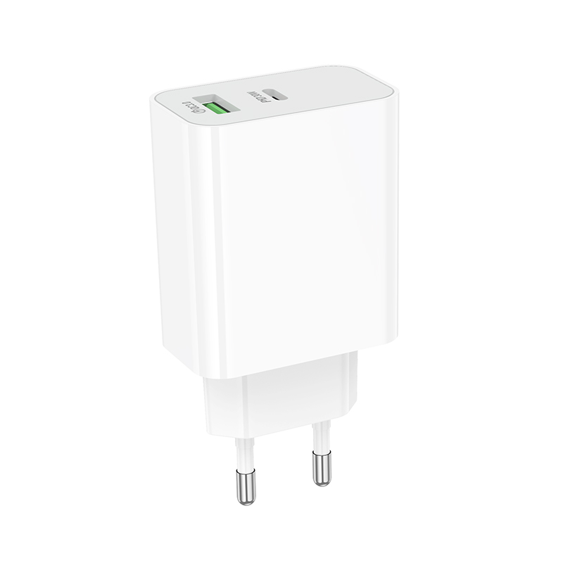 Сетевое зарядное устройство BOROFONE BA108A Stellar 1xUSB + 1xUSB-C, 3A, 30W, белый фото