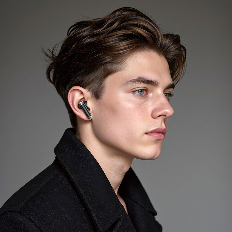 Беспроводные наушники TWS HOCO EQ26 Nice, Bluetooth 5.4, черный фото