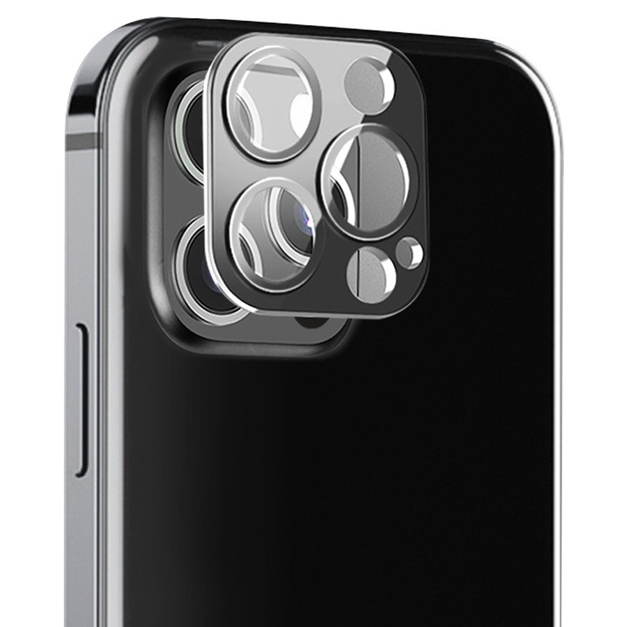 Защитное стекло на заднюю камеру COTEetCI Lens Film для iPhone 12 6.1", темно-синий фото