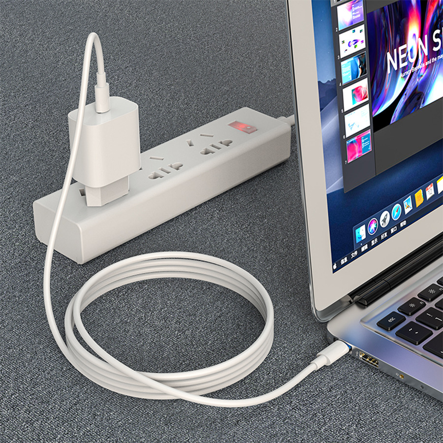 Кабель USB-C HOCO X51 High-power Type-C - Type-C, 5A, 2 м, белый оптом недорого с доставкой Кабель USB-C HOCO X51 High-power Type-C - Type-C, 5A, 2 м, белый фото