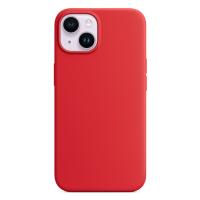 Чехол Silicone Case with MagSafe и Анимация цвета для iPhone 14 6.1", красный (4) фото