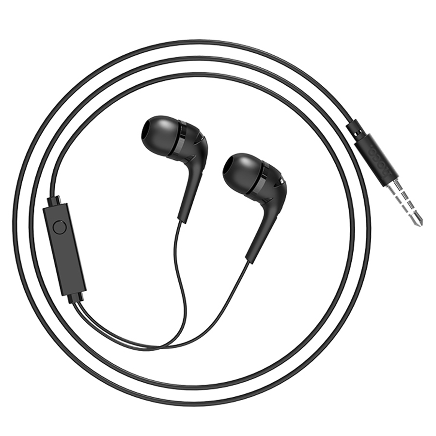 Проводные наушники HOCO M40 Prosody, Jack 3.5mm, 1.2 м, черный фото