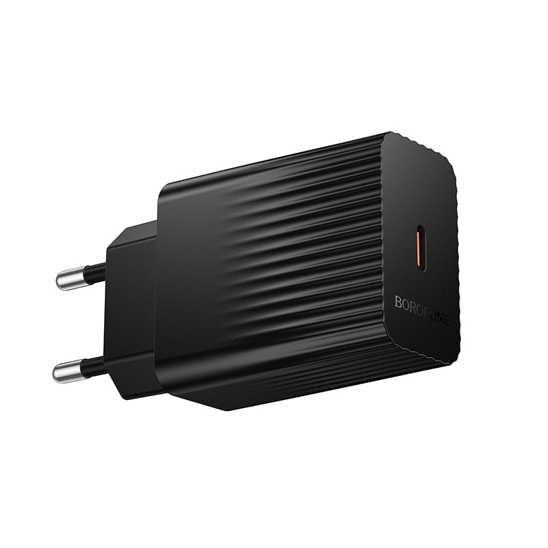 Сетевое зарядное устройство BOROFONE BAS75A Source 1xUSB-C, 30W, черный фото
