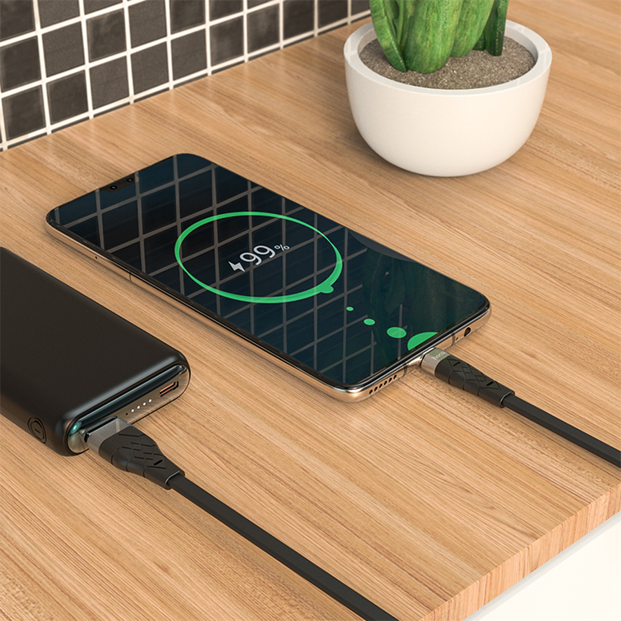 Кабель USB HOCO X53 Angel USB - Type-C, 2.4А, 1 м, черный фото