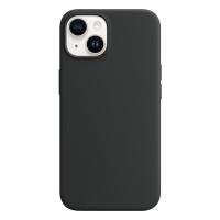 Чехол Silicone Case with MagSafe и Анимация цвета для iPhone 14 6.1", черный (1) фото