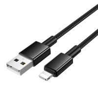 Кабель USB HOCO X119 Energy USB - Lightning, 2.4А, 1 м, черный фото