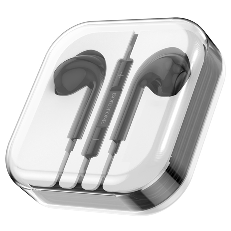 Проводные наушники BOROFONE BM80 Max Gorgeous, Jack 3.5mm, 1.2 м, черный фото