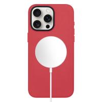 Чехол Leather Case with MagSafe KZDOO Mag Noble Collection для iPhone 15 Pro Max 6.7", розовый (9) фото