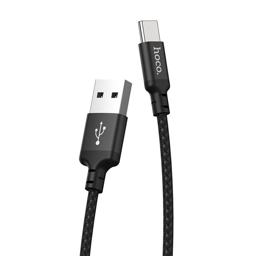 Кабель USB HOCO X14 Times speed USB - Type-C, 2А, 2 м, черный фото