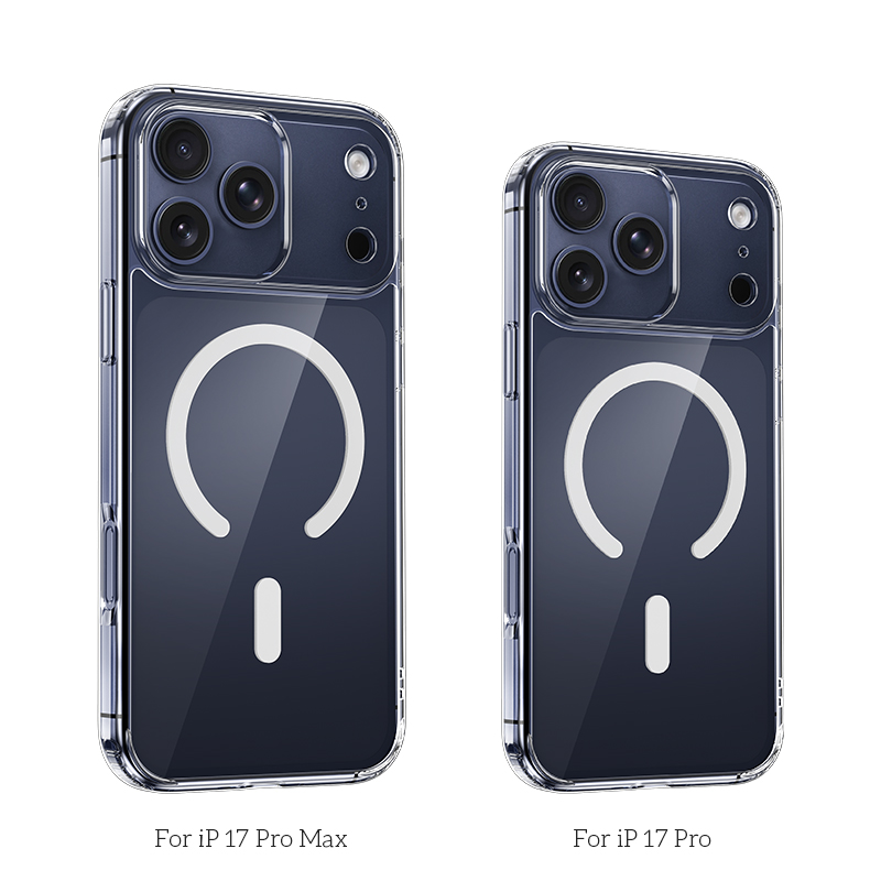 Чехол HOCO TPU Magnetic series для iPhone 17 Pro Max (6.9"), прозрачный фото