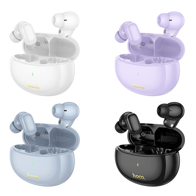 Беспроводные наушники TWS HOCO EQ17 Praise, Bluetooth 5.4, синий фото