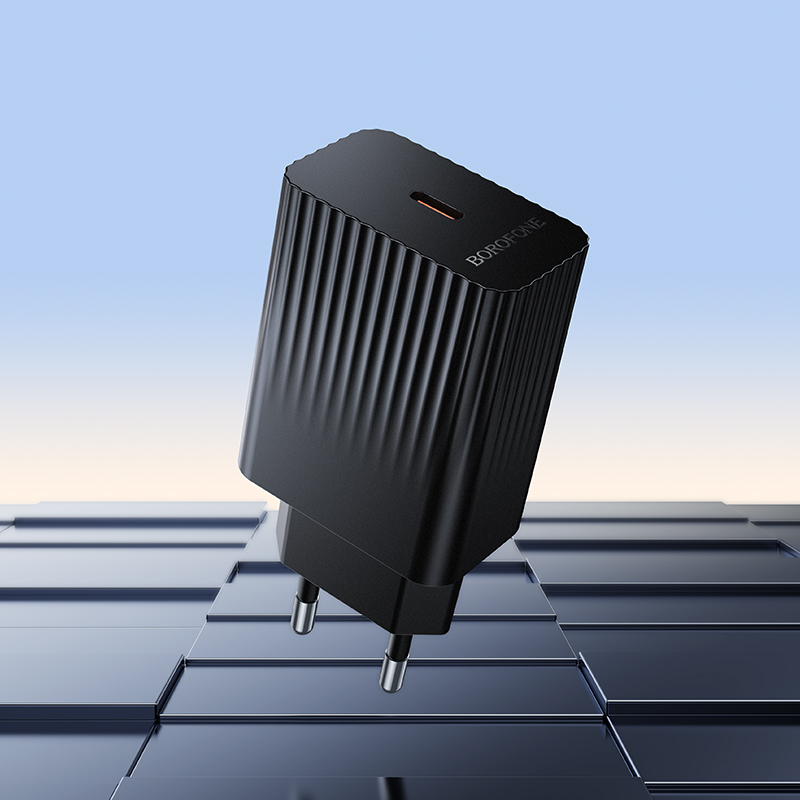 Сетевое зарядное устройство BOROFONE BAS75A Source 1xUSB-C, 30W, черный фото