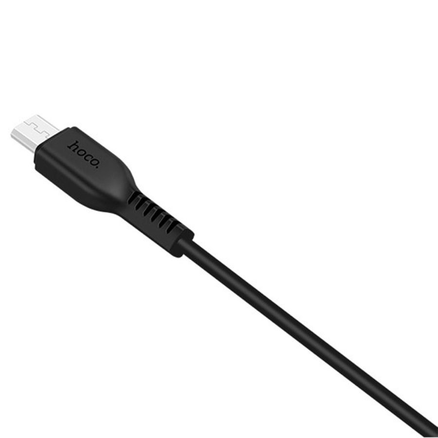 Кабель USB HOCO X20 Flash USB - MicroUSB, 2.4А, 3 м, черный фото