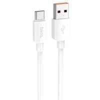 Кабель USB HOCO X96 Hyper USB - Type-C, 6A, 100W, 1 м, белый фото