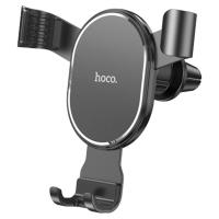 Автомобильный держатель HOCO CA56 Plus Armor Metal, зажимной, на воздуховод, черный фото