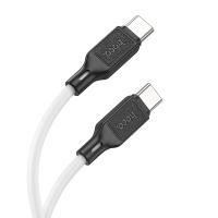 Кабель USB-C HOCO X90 Cool Type-C - Type-C, 3A, 60W, 1 м, белый фото