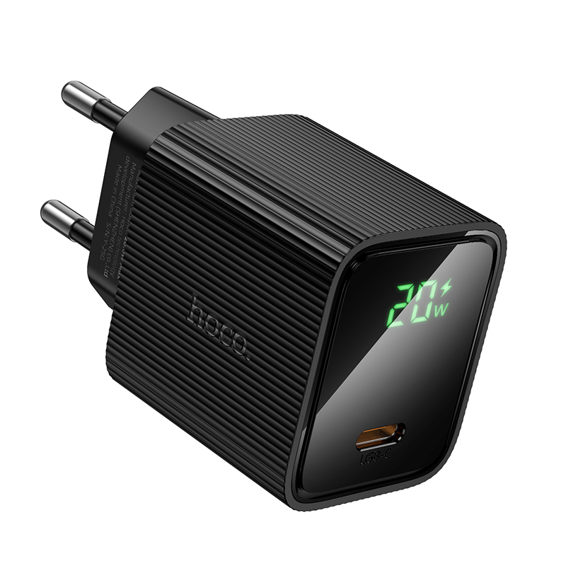 Сетевое зарядное устройство HOCO CS82A Excellent 1xUSB-C, 20W, черный фото